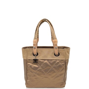 Goat Leather Paris Biarritz Shopping Tote