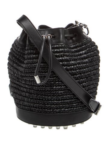 Straw Bucket Bag