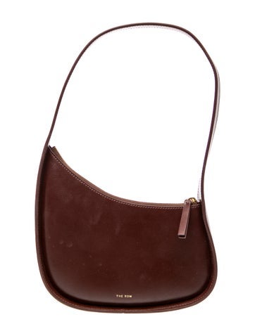 Leather Half Moon Bag