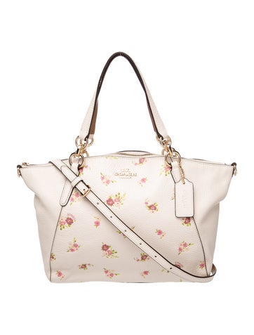 Leather Floral Chain Medium