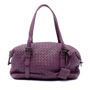 Nappa Leather Intrecciato Montaigne Shoulder Bag