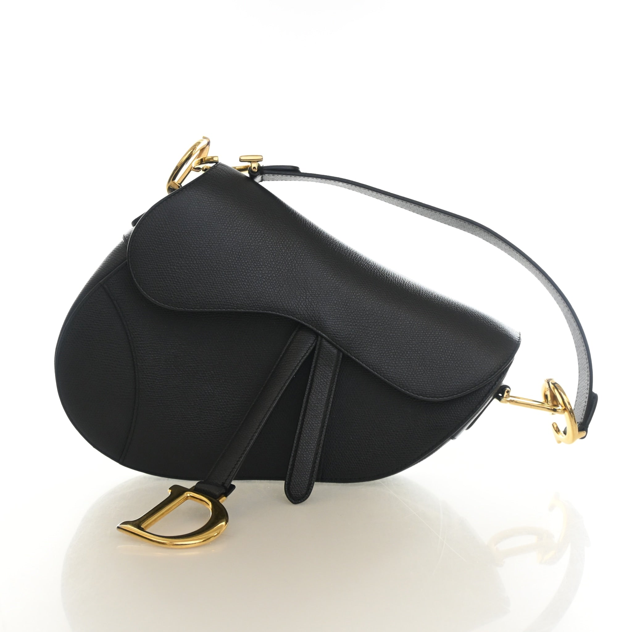 Christian Dior Medium Calfskin Saddle Bag