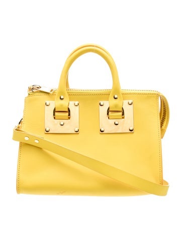 Leather Top Handle Bag