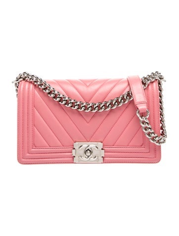 Medium Chevron Boy Bag