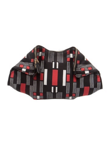 Satin Manta Clutch