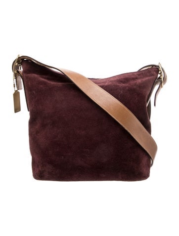 Suede Shoulder Bag