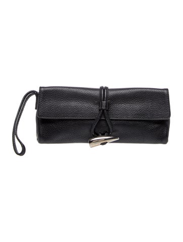 Burberry Leather Clutch