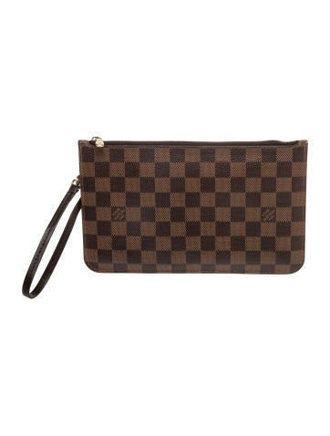 Damier Ebene Neverfull Pouch Small