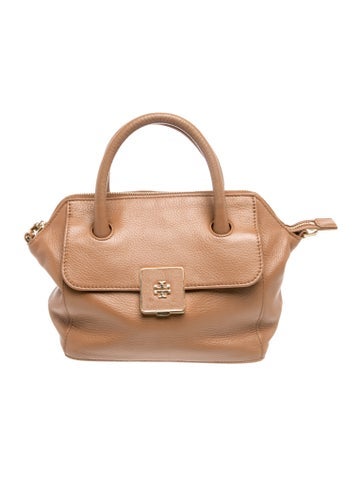 Leather Top Handle Bag