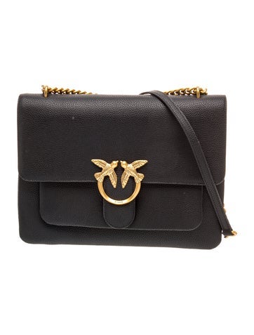 Pinko Leather Crossbody Bag