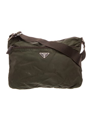 Tessuto Nylon Messenger Bag