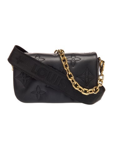 LV Monogram Bubblegram Wallet On Strap