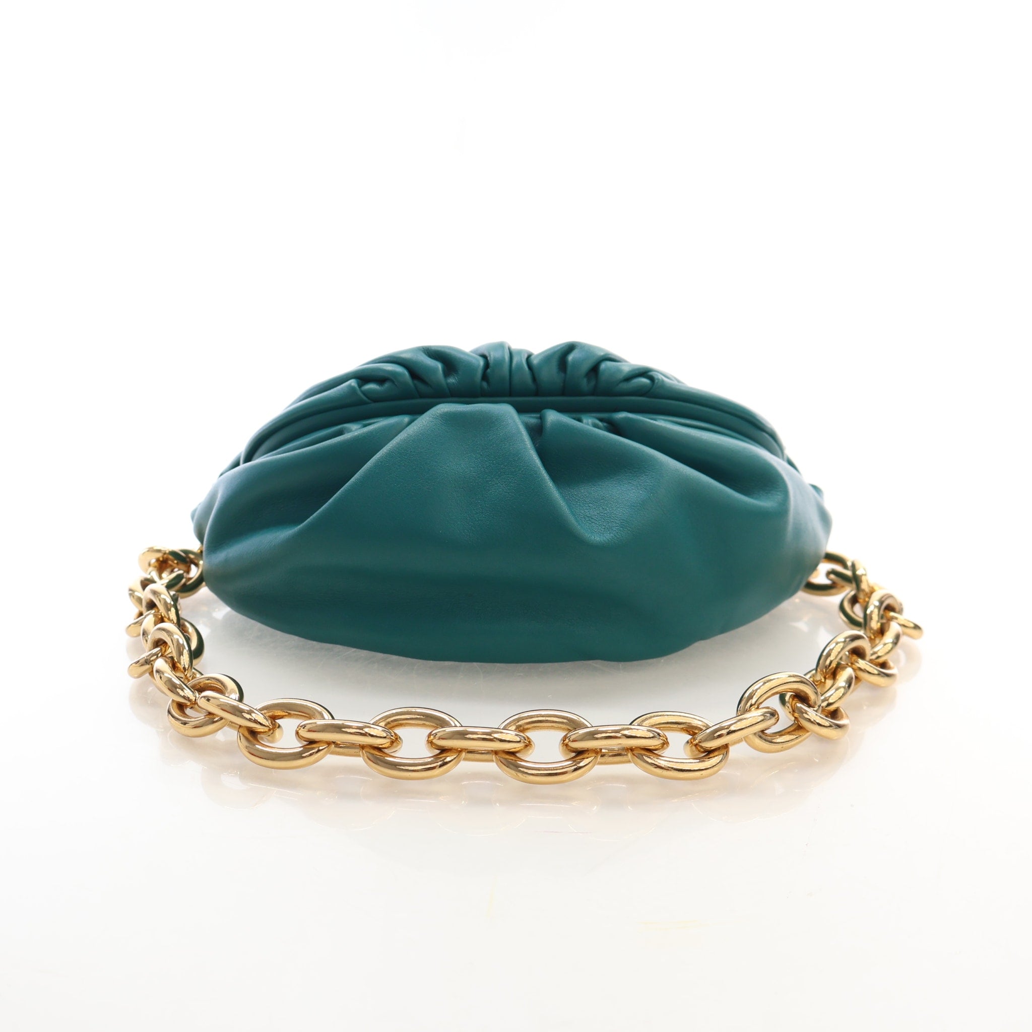 Bottega Veneta Lambskin The Chain Pouch
