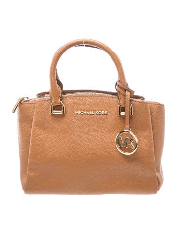 Leather Top Handle Bag Medium