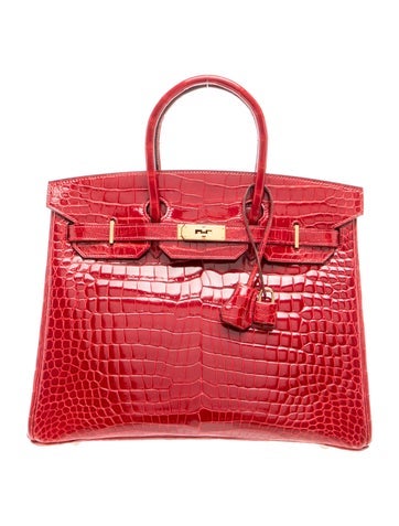 Shiny Crocodile Birkin 35