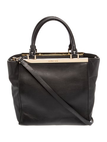 Leather Top Handle Bag