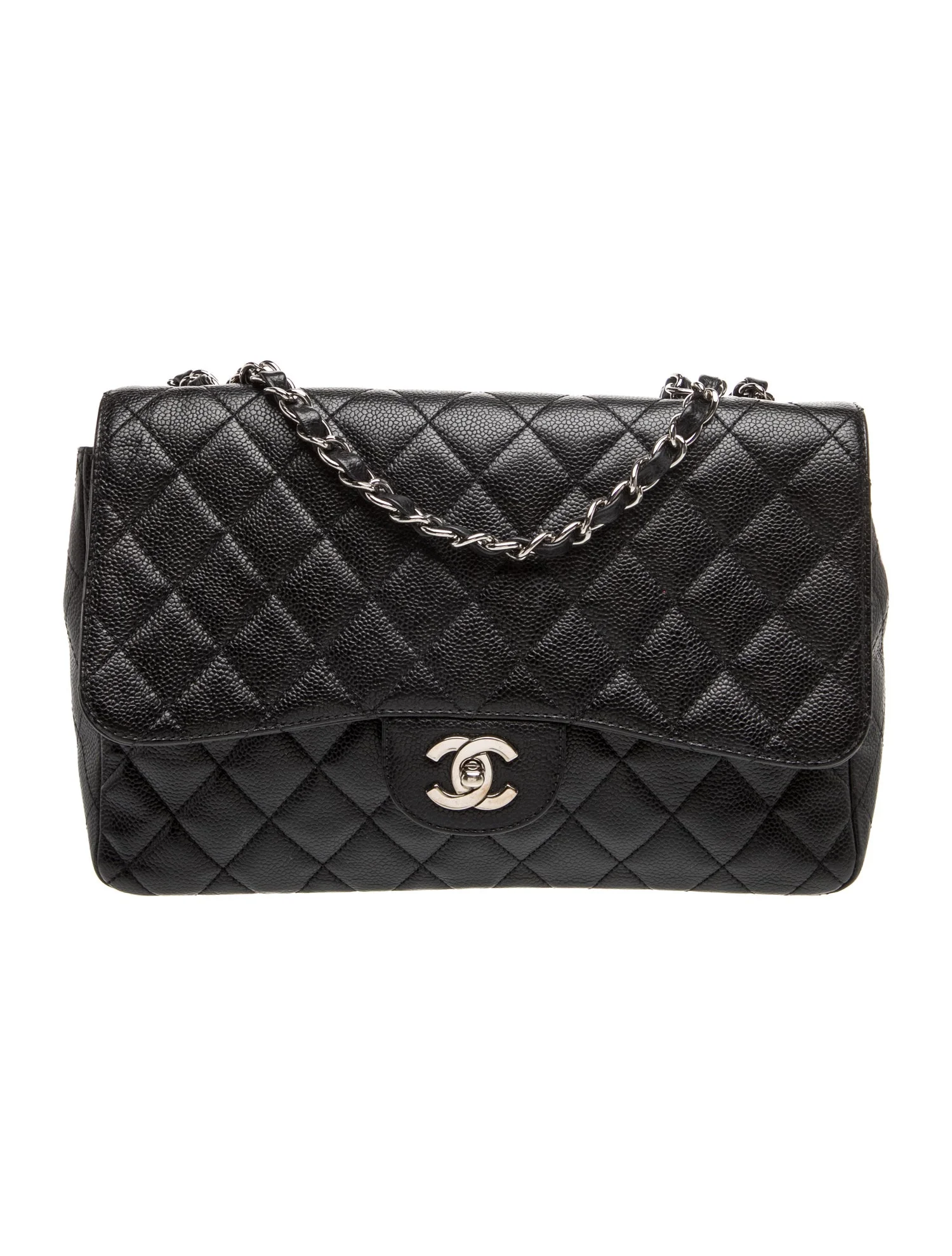Jumbo Caviar Classic Flap Bag
