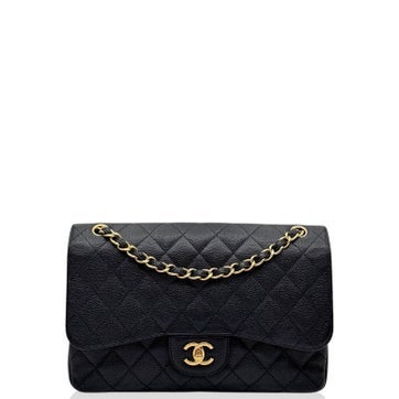 Calfskin Double Flap Jumbo