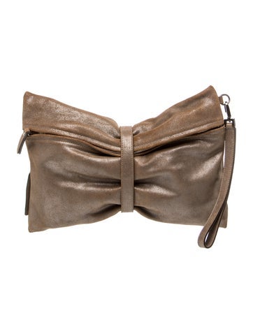 Suede Clutch