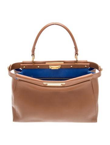 Leather Peekaboo Medium