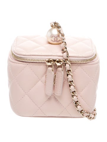Pearl On Top Mini Vanity Case