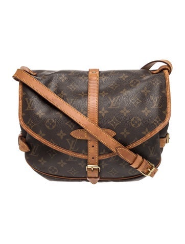 Louis Vuitton LV Monogram Saumur 30