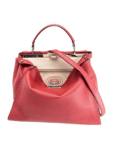 Leather Peekaboo Medium