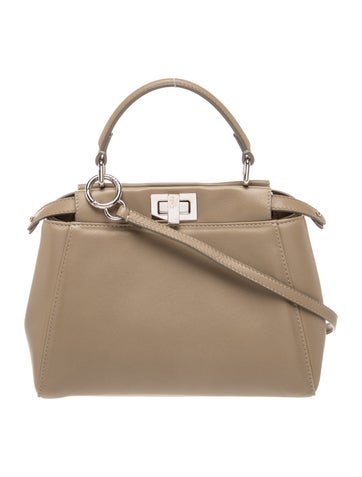 Leather Peekaboo Mini