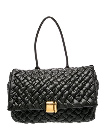 Intrecciato Top Handle Bag