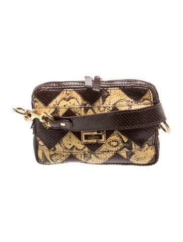 Snakeskin Shoulder Bag