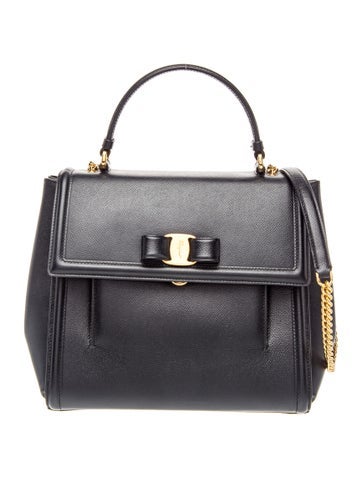 Leather Top Handle Bag