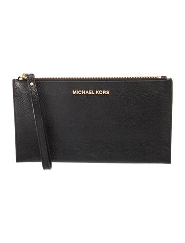 Michael Kors Leather Clutch
