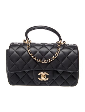 Rectangular Mini Top Handle Bag