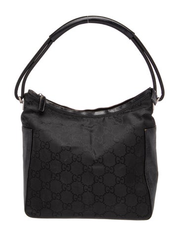 GG Nylon Shoulder Bag Vintage