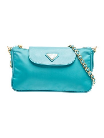Enameled Metal Triangle Crossbody Bag