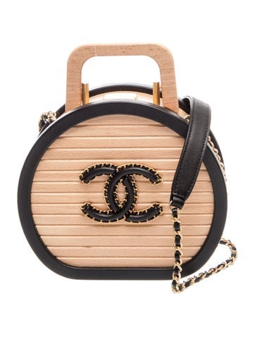 Beech Wood Vanity Case Bag