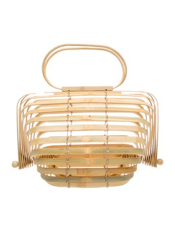 Bamboo Top Handle Bag