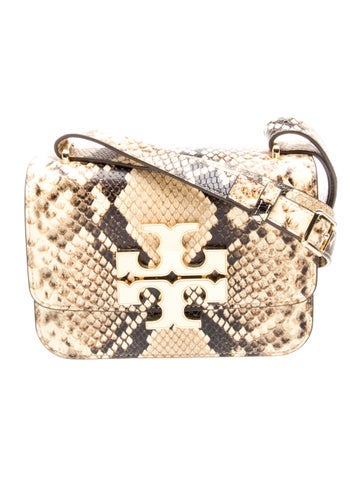 Embossed Leather Crossbody Bag