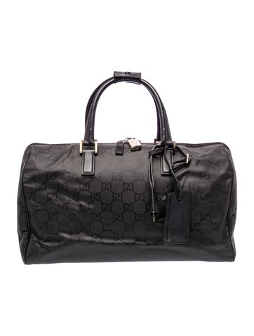 GG Nylon Weekender Bag