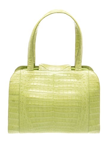 Crocodile Top Handle Bag w/ Tags