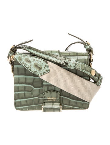 Embossed Leather Shoulder Bag