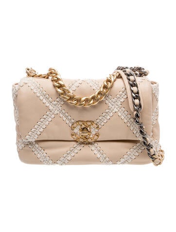 Medium Crochet 19 Flap Bag