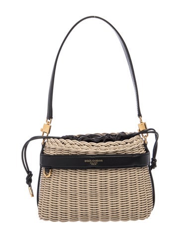 Wicker Shoulder Bag Small