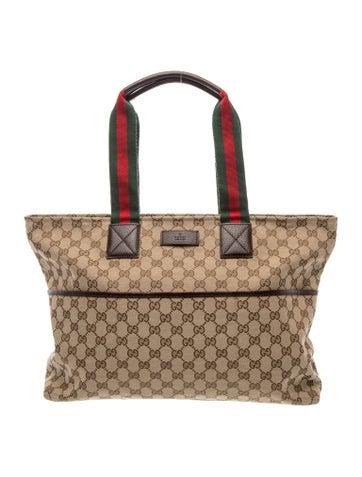 GG Canvas Tote Medium