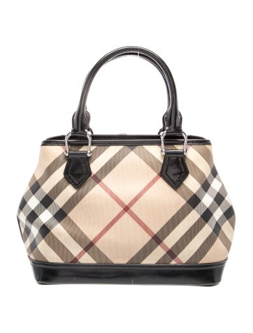 Nova Check Top Handle Bag