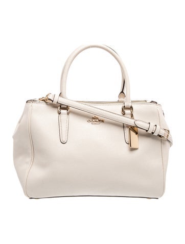 Leather Top Handle Bag