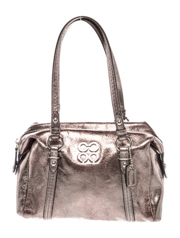 Leather Top Handle Bag
