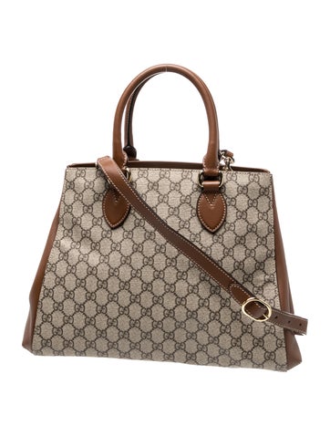 GG Supreme Top Handle Bag