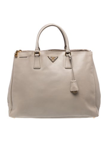 Saffiano Lux Leather Galleria Tote XL