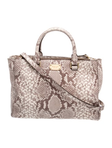 Leather Top Handle Bag